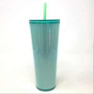 Starbucks Mint Green Iridescent Cold Cup